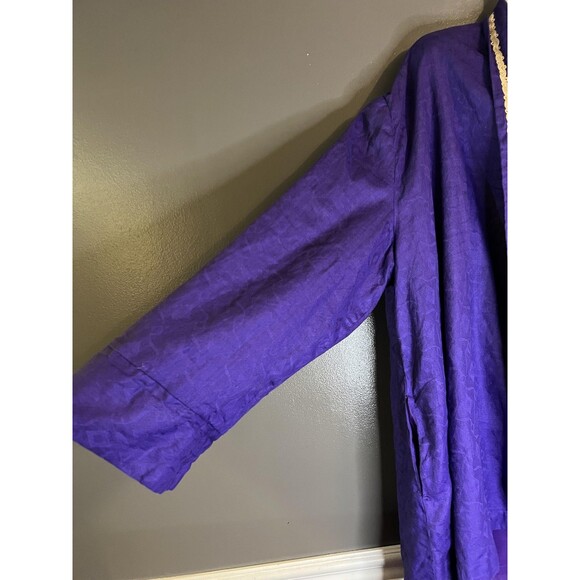 Ginatu Robe Jacket Mens 2XL Embroidered Ghanaian African Lined Exclusive - Picture 7 of 12